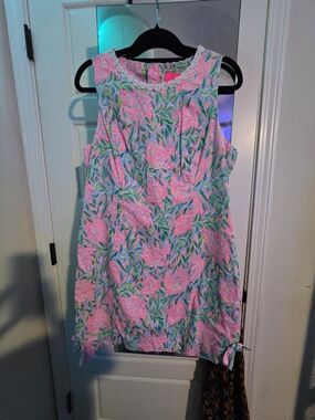 Lilly Pulitzer Pink Floral Dress